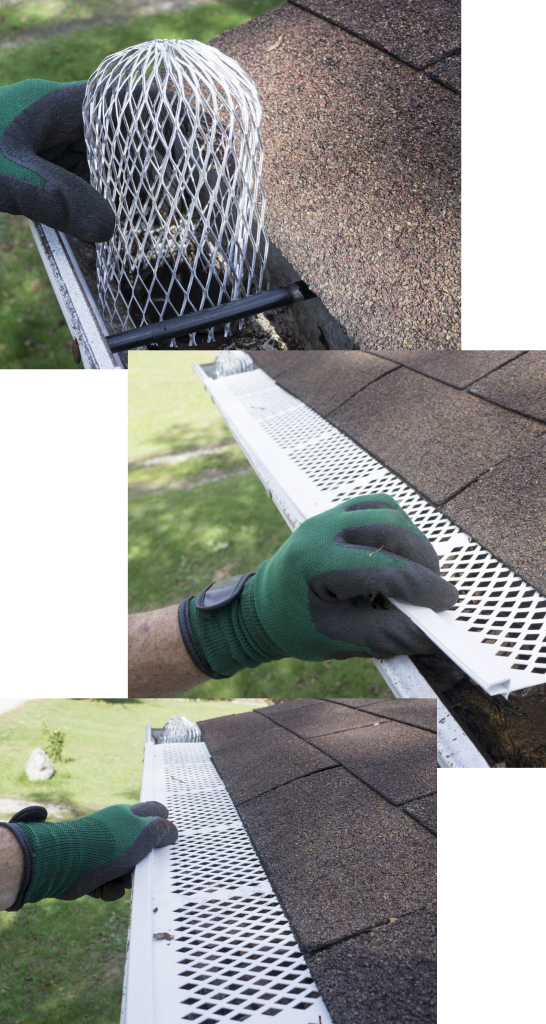 Picture of Leaf Gutter Guard Installation | MN Aluminum